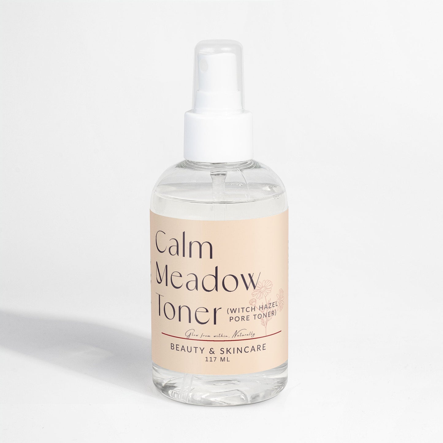 Calm Meadow Toner witch hazel pore perfecting spray for soothing and hydrating skin